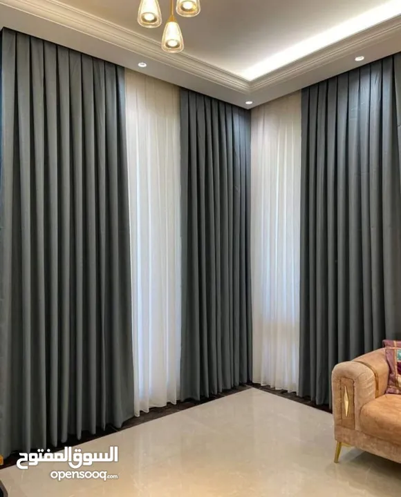 احدث الستائر الفاخرة للمنازل