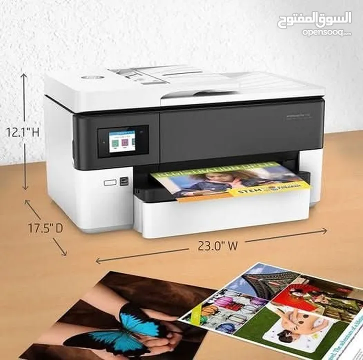 طابعة a3 ملونة مع سكانر a3 ويرلس وحبر وفاكس