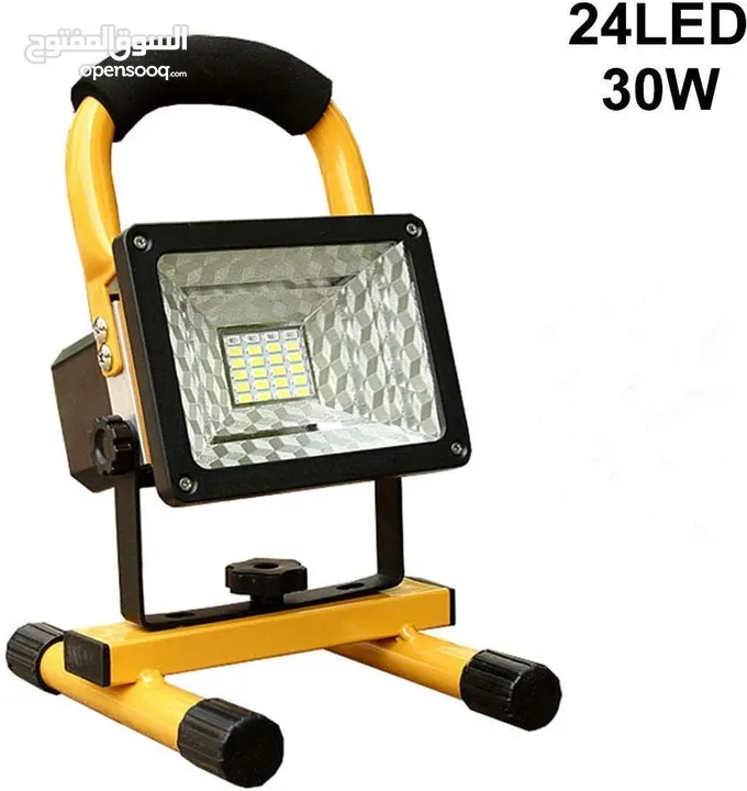 مصباح LED قابل لاعادة الشحن للتخيم والرحلات والجلسات الخارجية