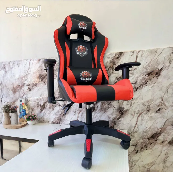 اكتشف كرسي الألعاب المميز الجديد – تصميم فخم، راحة لا مثيل لها، وتجربة لعب ترتقي للمستوى الاحترافي!