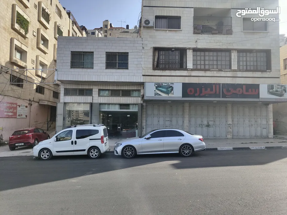محلات 260 متر للبيع أو الإيجار على الشارع الرئيسي مقابل منتزه جمال عبد الناصر