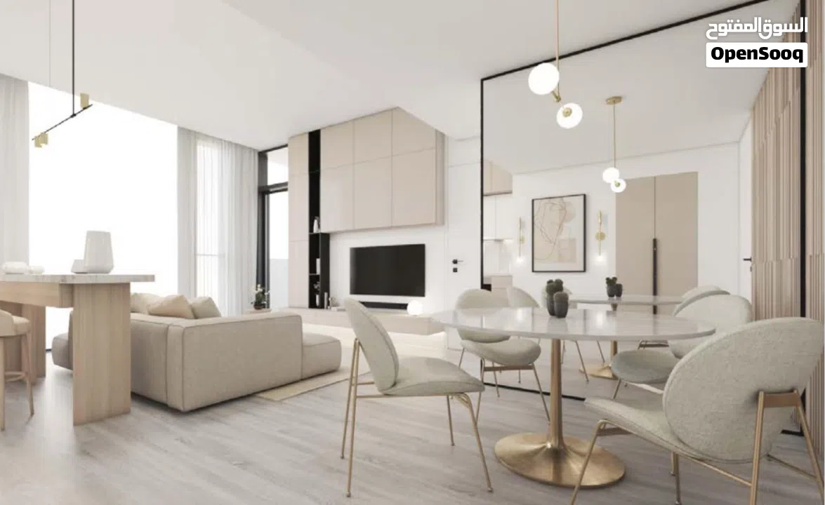 بدون فوائد بدون بنوك واستلم شقتك غرفه وصاله تشطيب حديث بأرقي مواقع دبي بسعر غير قابل للمنافسه