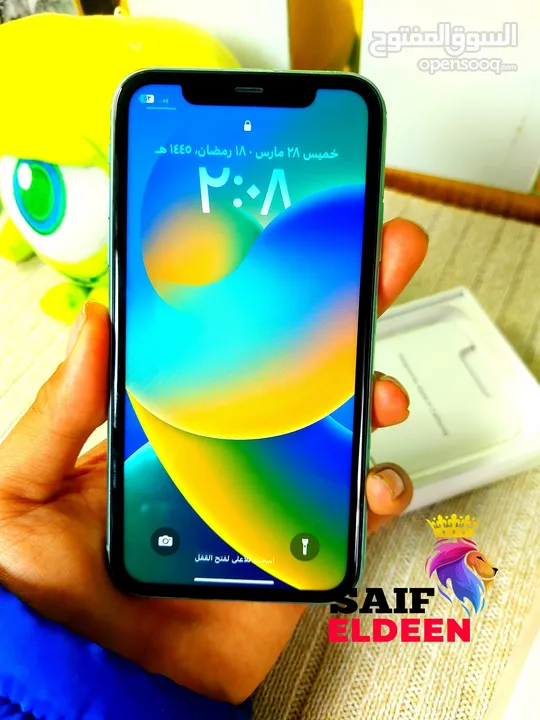 IPHONE 128 G حالة زيرو زي الجديد