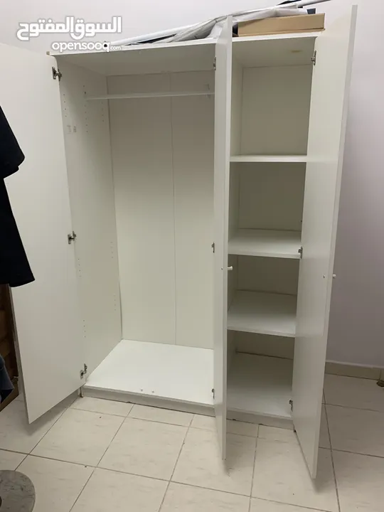 3 Door Wardrobe, used