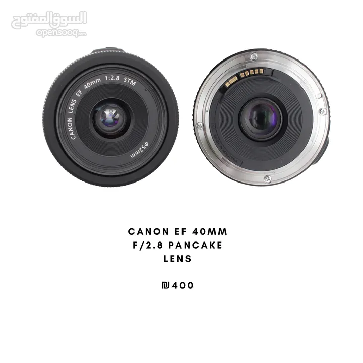 Canon EF 40mm f/2.8 Pancake Lens