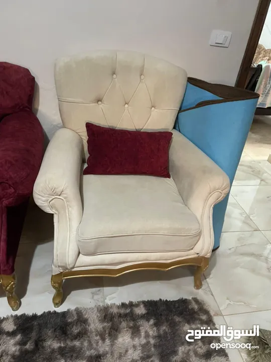 طقم كنب مرتب