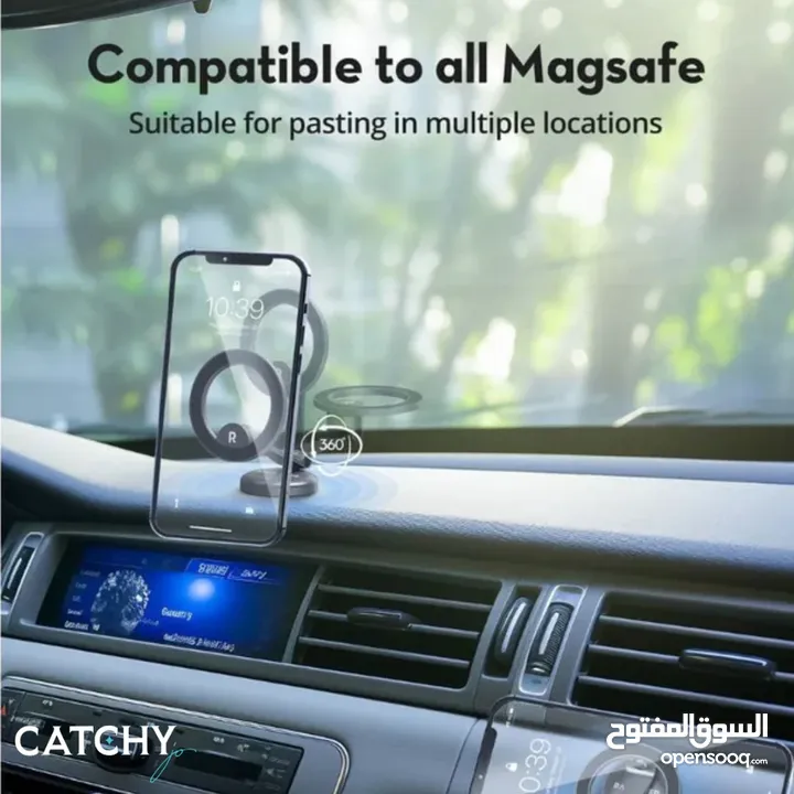 Ravpower magnetic car phone mount ultra strong magnetic force -NEW -MEAGByte