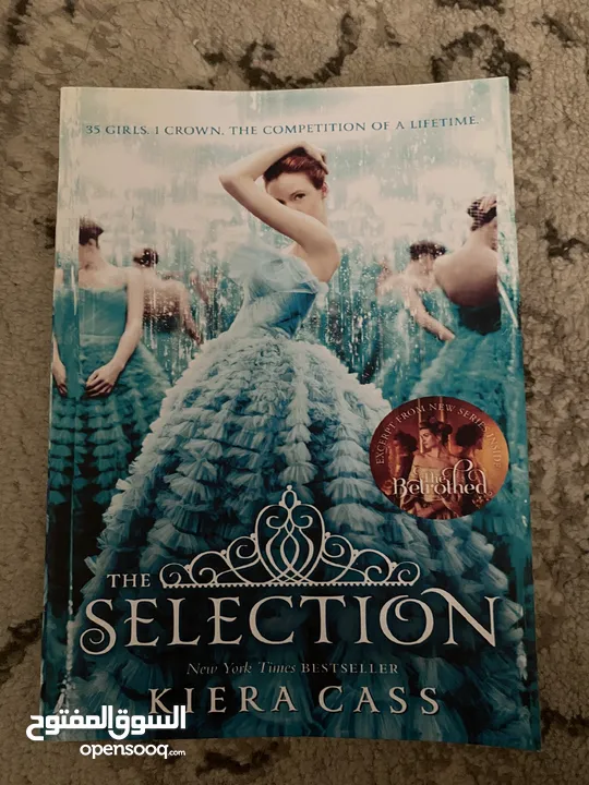 Used book the selection (dystopian and romance )