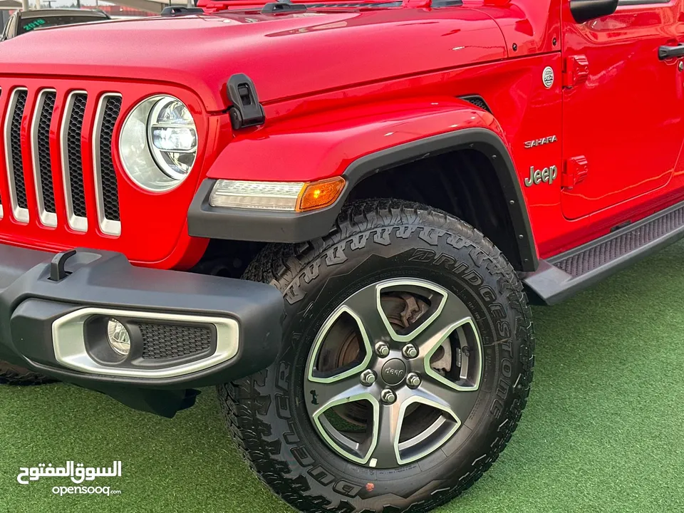 Jeep Wrangler Sahara Unlimited 2022--‎-جيب رانجلر صحارى unlimited 2022- حالة ممتازة