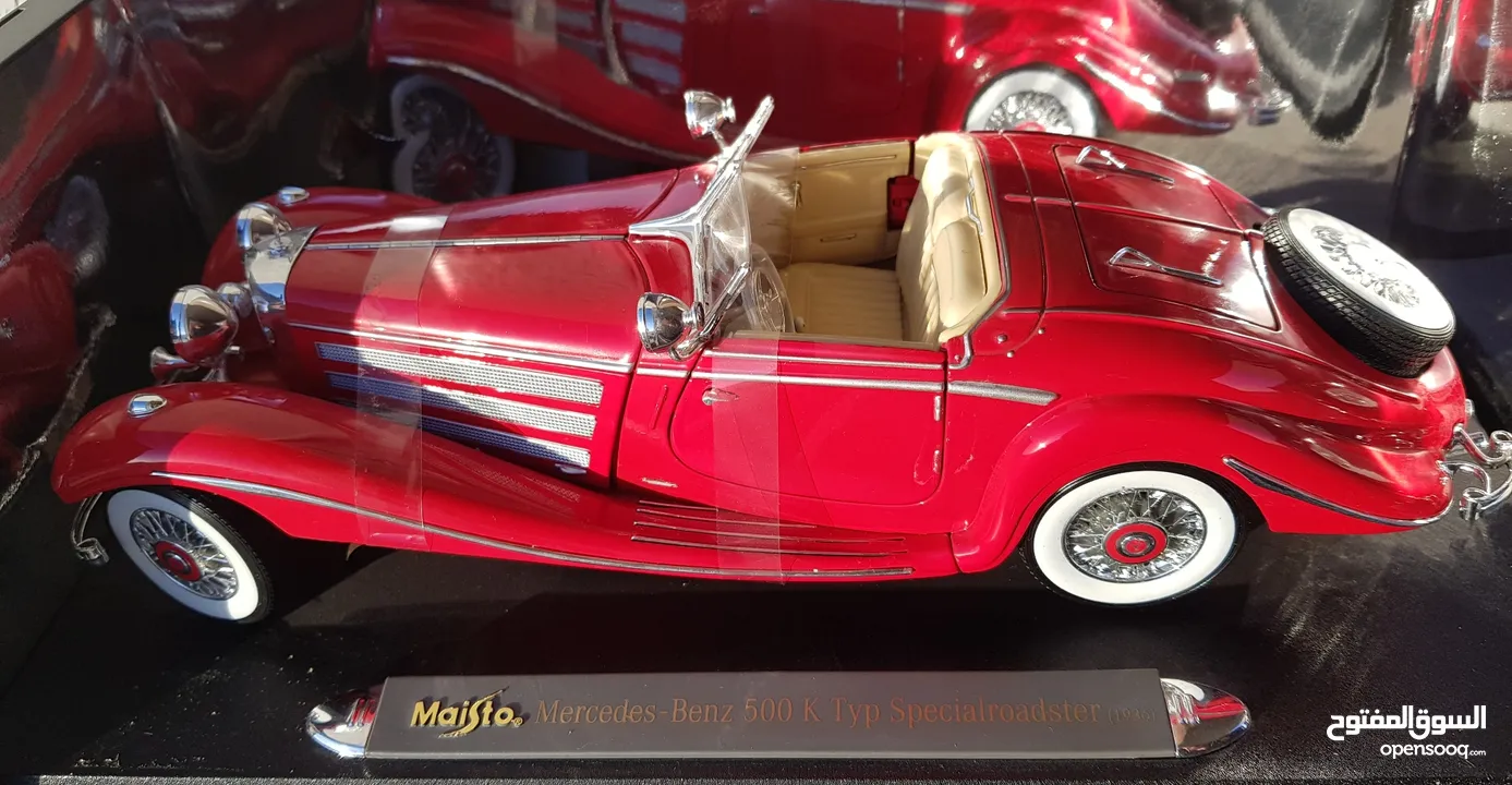 Maisto 1:18 Mercedes Benz 500 K type. Condition new.