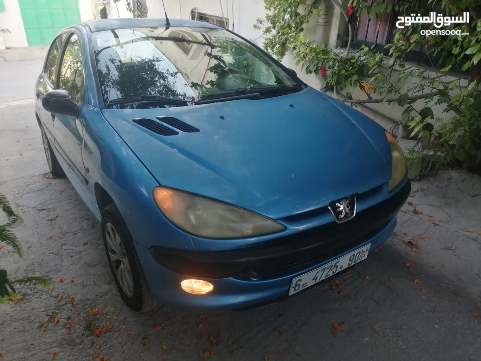 بيجو 206 2003 ماطور 1400 جير عادي