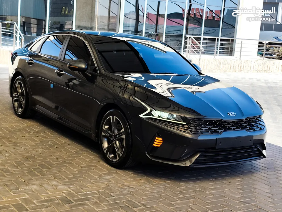 كيا K5 HYBRID الشكل الجديد حرة وارد كوري فحص كامل بحالة الوكالة وصول جديد من كوريا