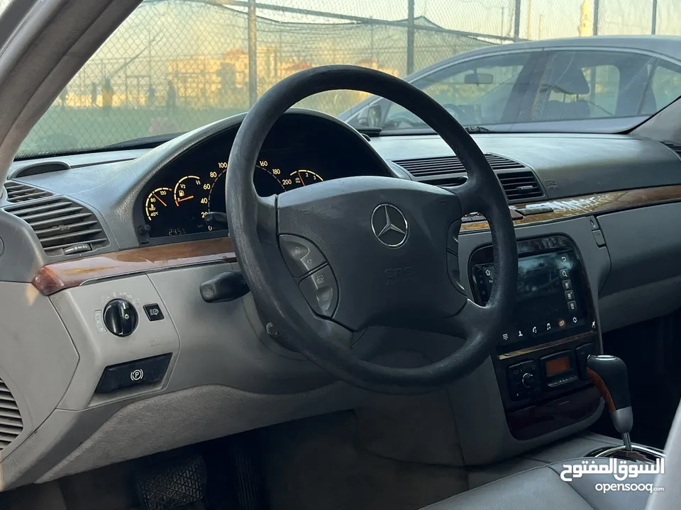 مرسيدس بنز S350L 2005 فحص كامل وفل الفل مميزة جدا للبيع بسعر مغري كاش او اقســـاط
