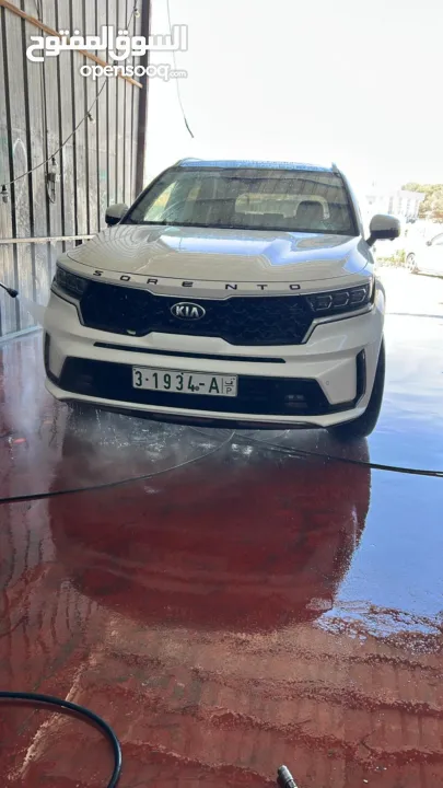 كيا سورينتو فل الفل اضافات 7 ركاب لون ابيض