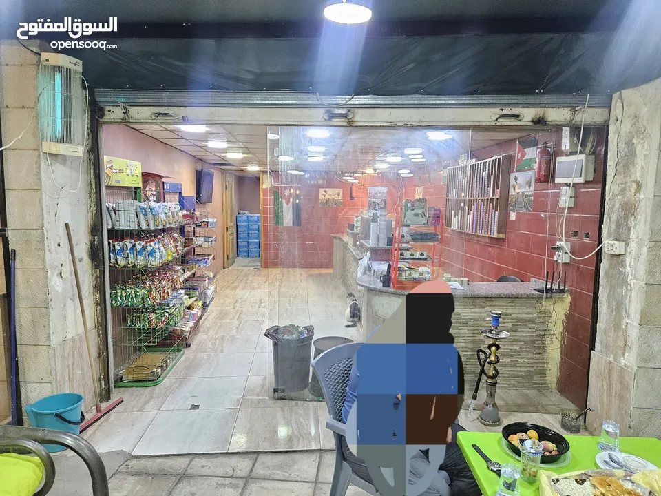 فرصة ذهبية – قهوة جاهز للبيع في موقع استراتيجي على طريق السلط!