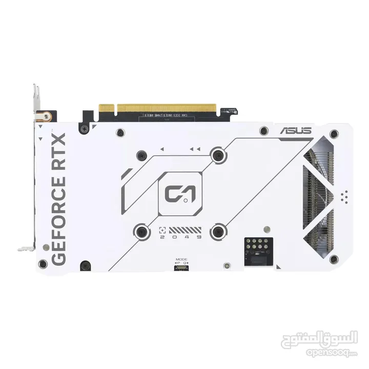 ASUS Dual GeForce RTX 4060 White OC Edition 8GB GDDR6 - Graphics Card