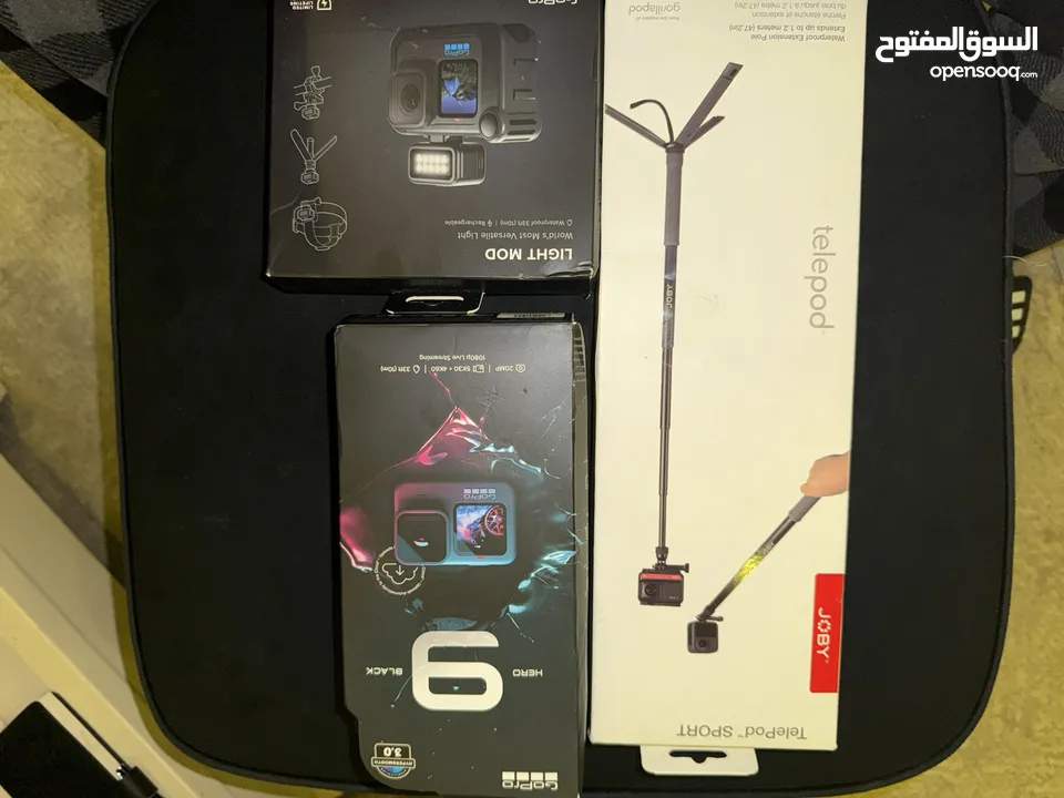 كاميرا جو برو 9 مع كامل ملحقاتها //GoPro HERO9 full accessories