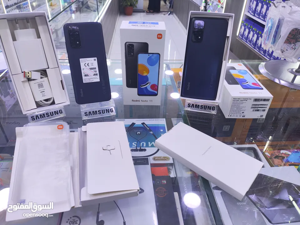 شاومي  NOTE 11  جيجا 128 رام 6 واضافة معه الكرتونه وكامل اغراضو الاصليات متوفر توصيل