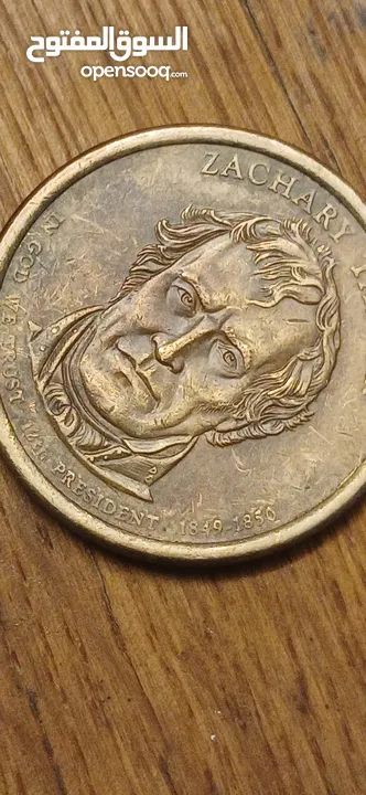 1دولار أمريكا 1850 م