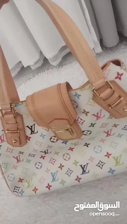 louis vuitton multicolor tote bag