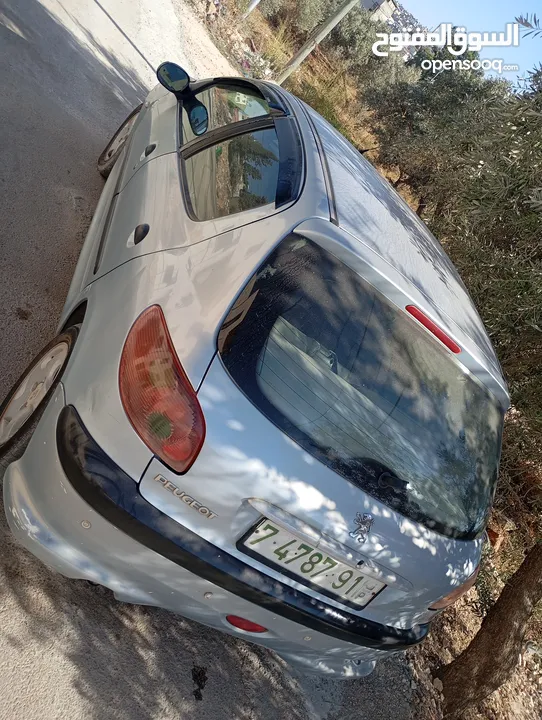 بيجو 206 موديل 2007