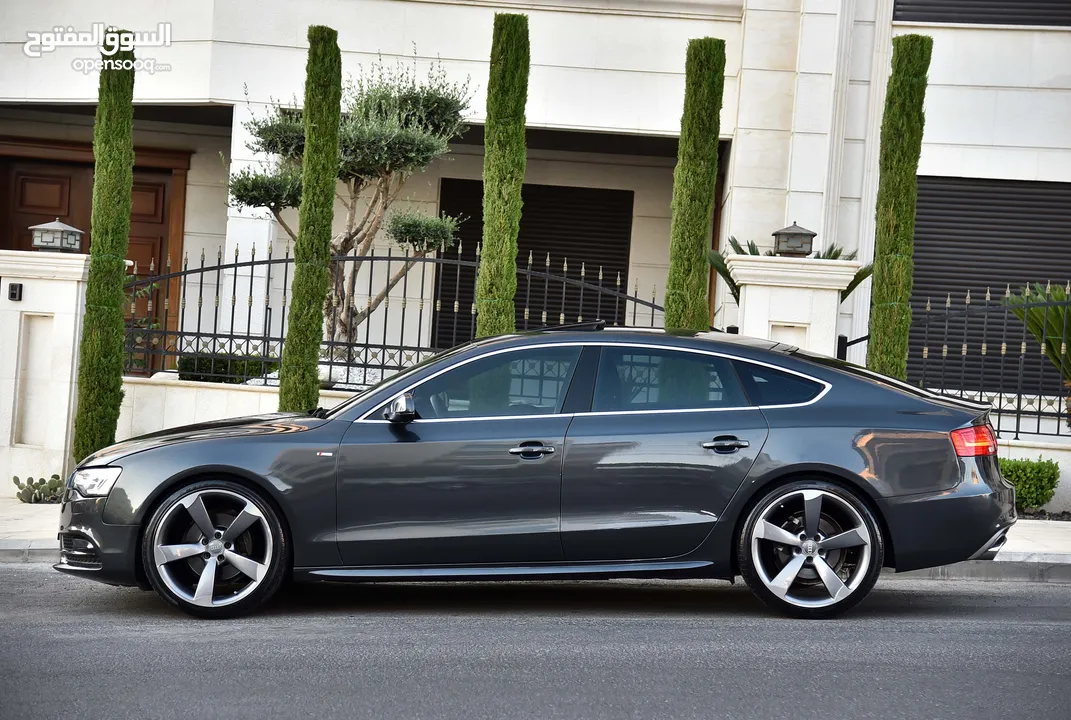 اودي A5 اس لاين سبورت باك كواترو وارد الوكالة 2013 Audi A5 S Line Sportback 45 TFSI Quattro