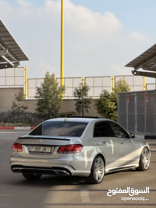 Mercedes E350d 2015 AMG بحالة الوكالة  متور 3.0 ديزل 6 سلندر