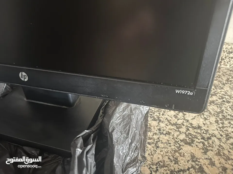 HP LED Monitor W1972a - USED للبيع