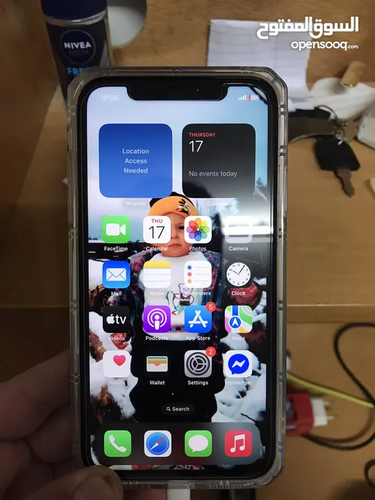 ايفون xr ازرق جديد 64