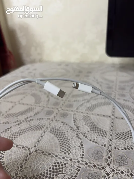 كيبل شاحن ايفون اصلي 100% بحال الوكالة iPhone charging cable