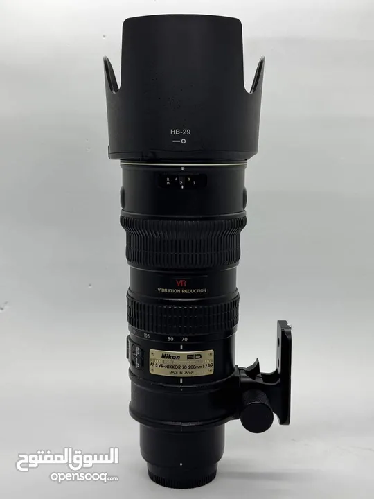 Nikon 70-200mm F/2.8 g VR