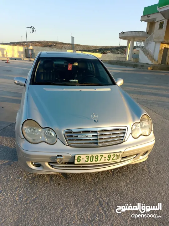 مارسيدس C230 موديل 2007 كرتونة