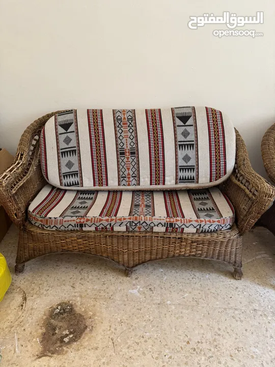 كنب قش خيزران