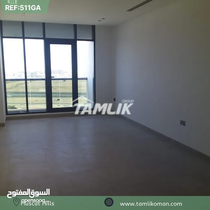 Luxury Apartment for Sale in Muscat Hills  REF 511GA