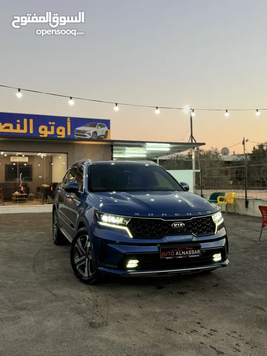 كيا سورينتو 2021 هايبرد 4x4 فل مسكر