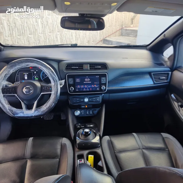 Nissan leaf SL plus 62 kw نيسان ليف بطارية كبيرة