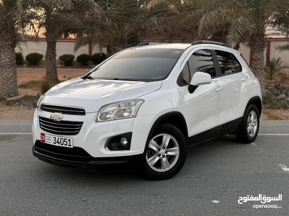 Chevrolet Trax 2016 GCC 4 cylinder 1 year registration and insurance