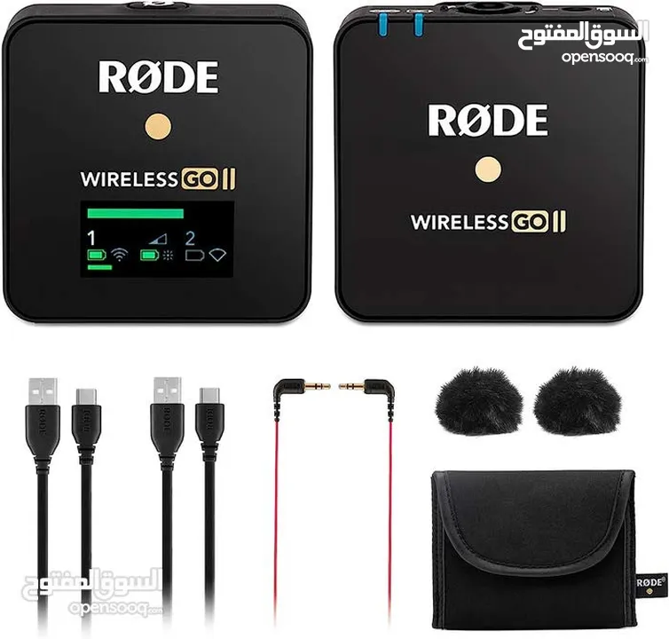 RØDE Wireless GO II مايكروفون رود مستعمل فتره بسيطه