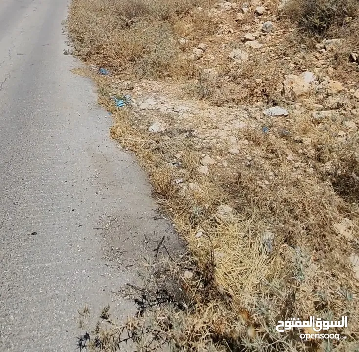 قطعه ارض مطله للبيع في السلط نقب الدبور سكن ج
