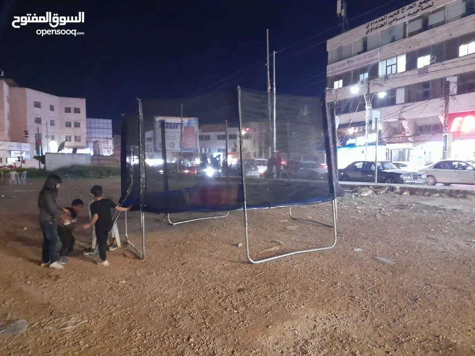 ترامبولين جميع المقاسات أعلى صنف ومواصفات تحمل اوزان عاليه حديد ثقيل وسماكه ممتازه يوجد خدمة توصيل