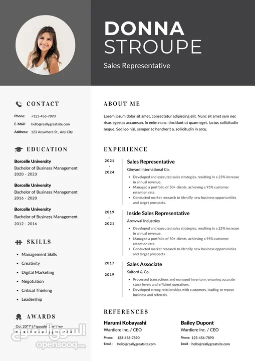 CV designer