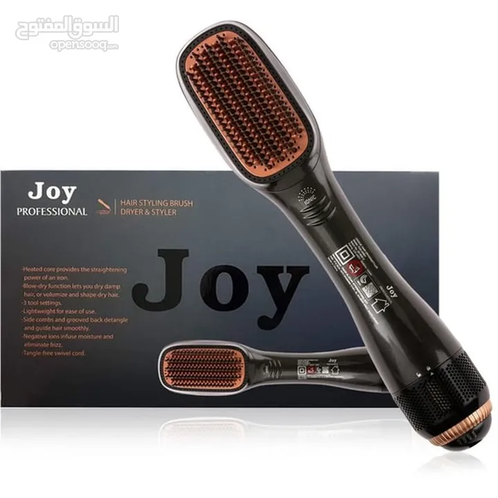joy 2in1 professional hair dryer and styling brush