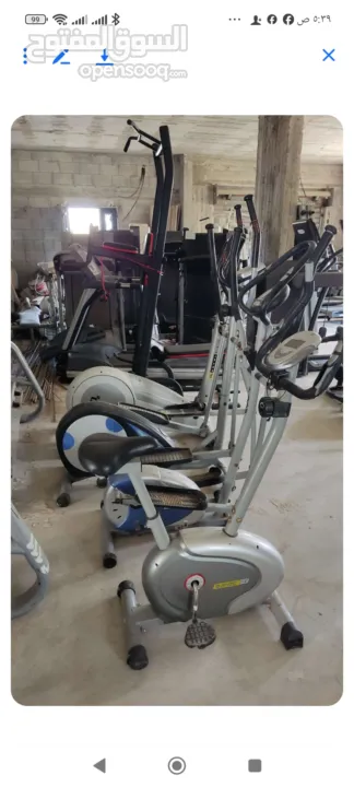 ابو حازم للاجهزه الرياضيه للبيوت والنوادي الرياضية مستعمل بحاله ممتازه وسعر ممتاز