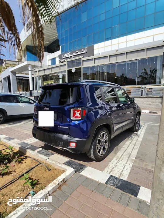 Jeep Renegade 2016 Blue x Black