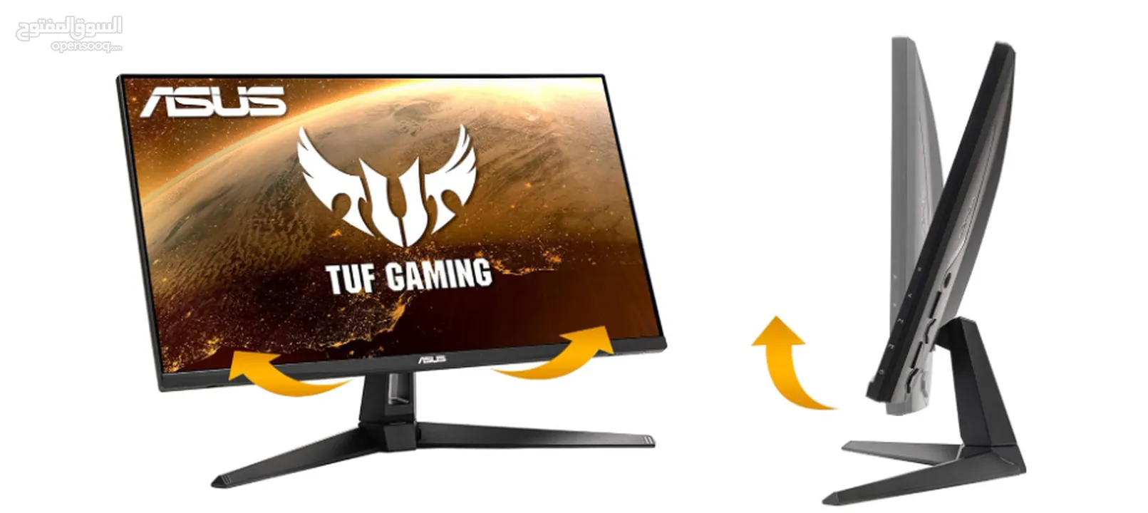 شاشة جديدة (ASUS TUF GAMING MON VG1A 27" IPS 165HZ)