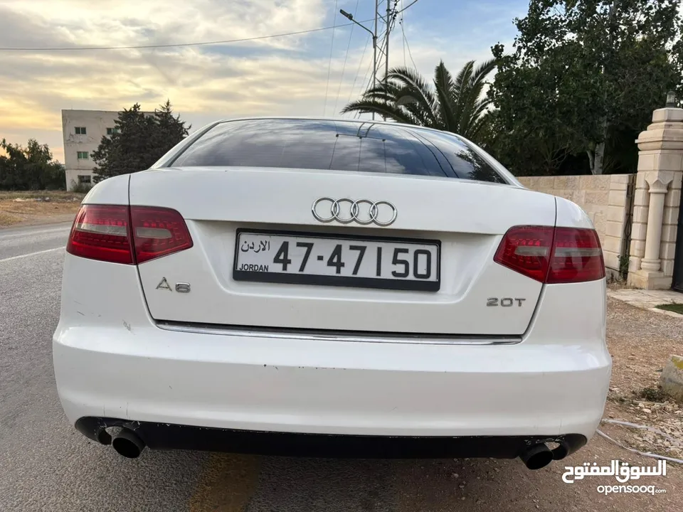اودي A6موديل 2010 فحص 2جيدو2 دقه عراس بدون  رقم مميز بسعر مغري