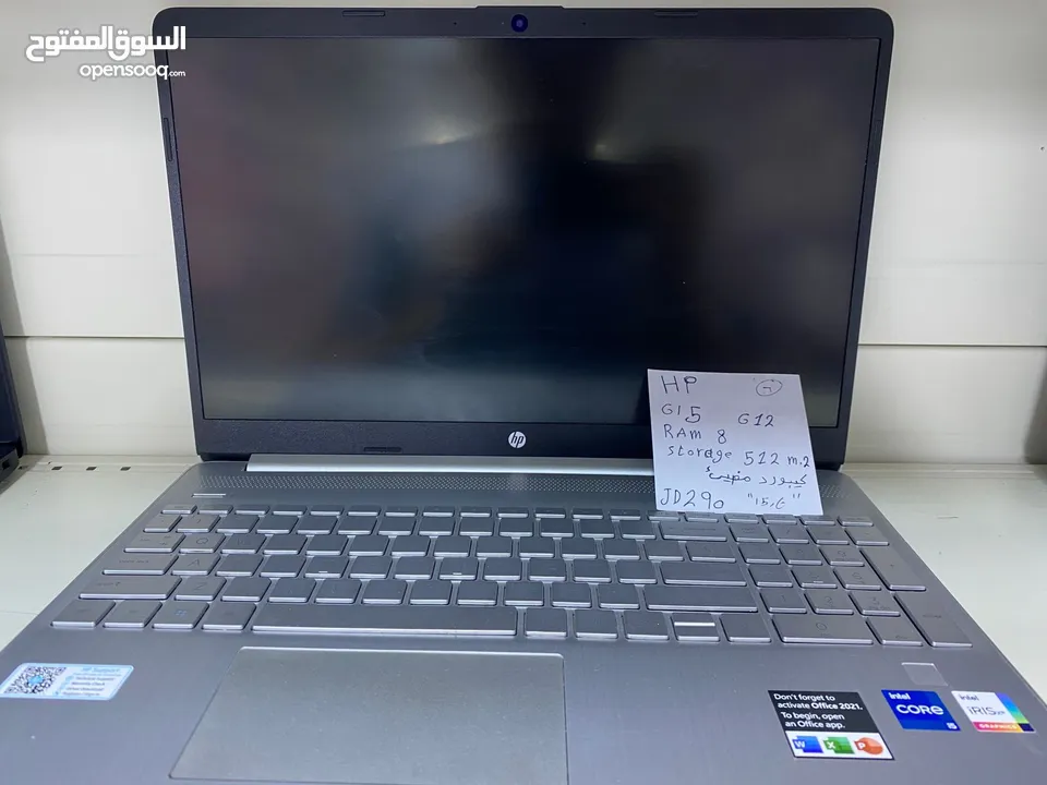 لابتوبات HP / DELL للبيع بحاله الوكاله