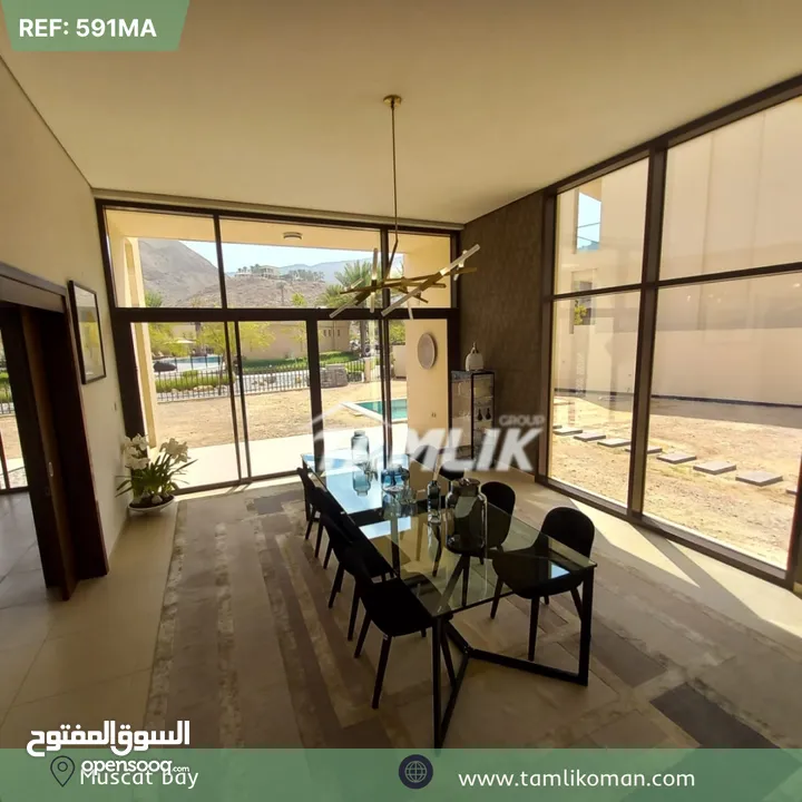 Brand new luxury Standalone Villa for sale in Muscat bay  REF 591MA
