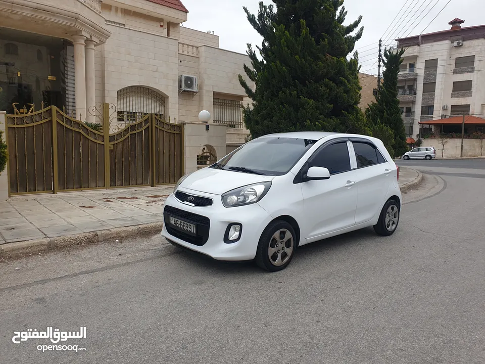كيا بيكانتو ماتور 1250 موديل 2016 اوتوماتيك للبيع