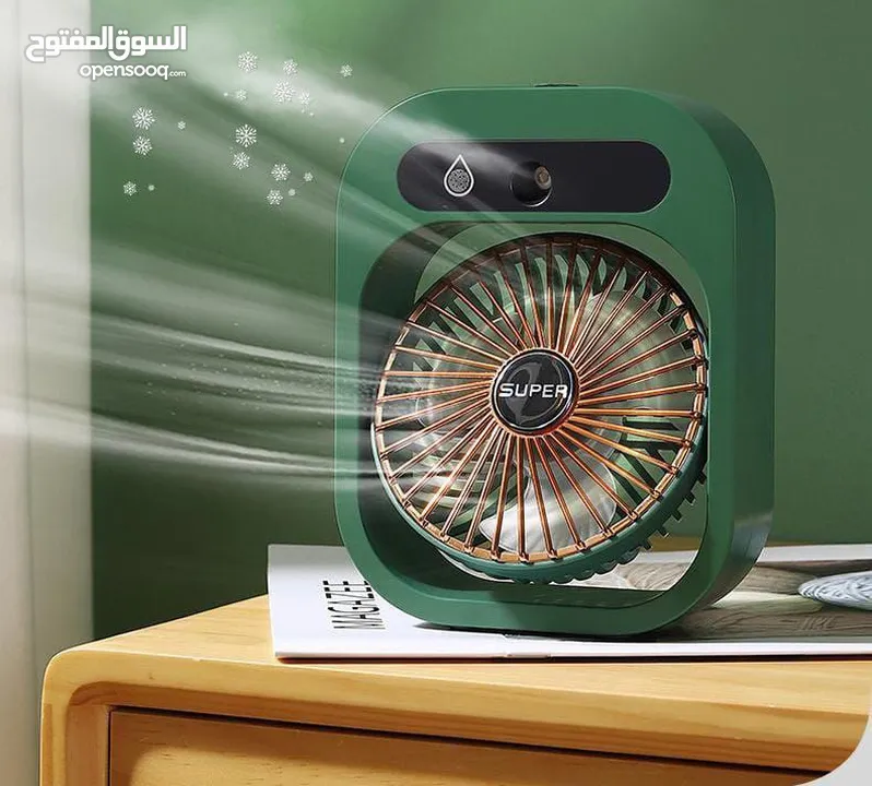 مع الحرّ... اجا وقتها مع هالشوب! مروحة مكتب USB من ساين كلوبس صغيرة الحجم، قوية الأداء وبتبردك